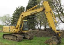 Rupsgraafmachines Komatsu PC150LC