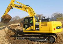 Rupsgraafmachines Komatsu PC240LC-11E0