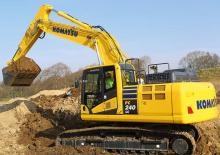 Rupsgraafmachines Komatsu PC240LC-11E0