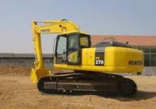 Rupsgraafmachines Komatsu PC270-7