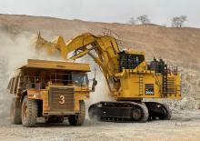 Rupsgraafmachines Komatsu PC3000-11 
