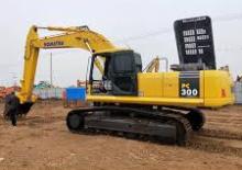 Rupsgraafmachines Komatsu PC300LC