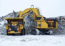 Rupsgraafmachines Komatsu PC5500-6