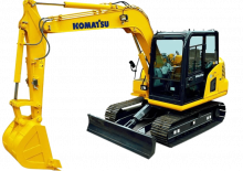 Rupsgraafmachines Komatsu PC70-8