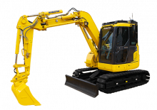 Rupsgraafmachines Komatsu PC78UU-10