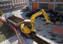 Rupsgraafmachines Komatsu PC88MR-10