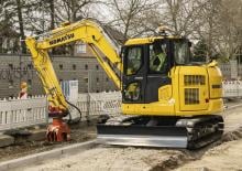 Rupsgraafmachines Komatsu PC88MR-11 