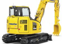 Rupsgraafmachines Komatsu PC88MR-11E0