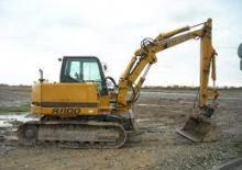 Rupsgraafmachines Hydrema R 1100