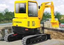 Mini-graafmachines Hyundai R 36N-7