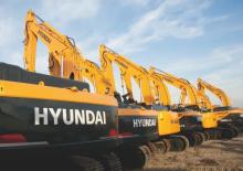 Rupsgraafmachines Hyundai R 420 LC