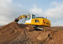 Rupsgraafmachines Liebherr R 922