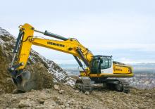Rupsgraafmachines Liebherr R 966 Litronic 