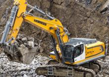 Rupsgraafmachines Liebherr R 970 SME Litronic 