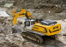 Rupsgraafmachines Liebherr R 976