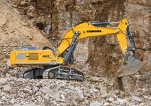 Rupsgraafmachines Liebherr R 980 SME Litronic 