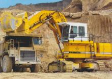 Rupsgraafmachines Liebherr R 992 