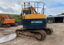 Rupsgraafmachines Hyundai R125CR-9A