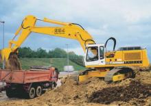 Rupsgraafmachines Liebherr R954
