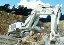 Rupsgraafmachines Liebherr R 984C 