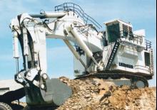 Rupsgraafmachines Liebherr R995