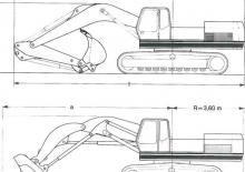 Rupsgraafmachines O&K RH 20