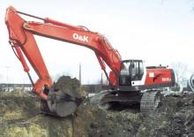 Rupsgraafmachines O&K RH 25.5