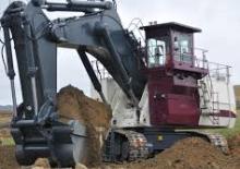 Rupsgraafmachines Bucyrus RH120E