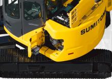 Rupsgraafmachines Sumitomo SH135XU-3B
