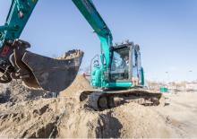 Rupsgraafmachines Kobelco SK 140 SRLC 5