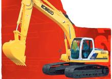 Rupsgraafmachines Kobelco SK 210 LC DA