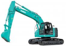 Rupsgraafmachines Kobelco SK 235 SRLC 2