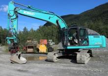 Rupsgraafmachines Kobelco SK 260 LC 9