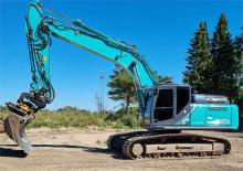 Rupsgraafmachines Kobelco SK 300 LC-III