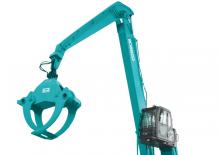 Rupsgraafmachines Kobelco SK 350 DLC 10
