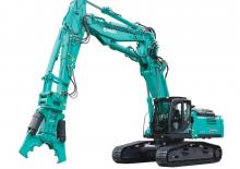 Rupsgraafmachines Kobelco SK 400 DLC