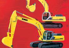 Rupsgraafmachines Kobelco SK 480 LC DA