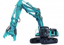 Rupsgraafmachines Kobelco SK 550 DLC