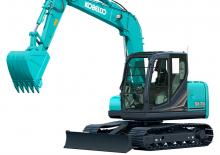 Rupsgraafmachines Kobelco SK 75 11