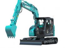 Rupsgraafmachines Kobelco SK 75 SR 7