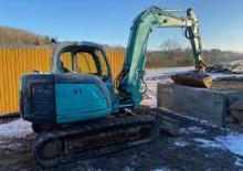 Rupsgraafmachines New Holland SK 80 MSR