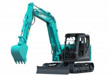 Rupsgraafmachines Kobelco SK 85 MSRN 7