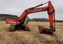 Rupsgraafmachines Daewoo SOLAR 220 LC-III