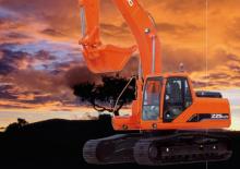Rupsgraafmachines Doosan Solar 225 LC-V
