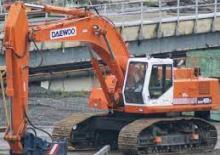 Rupsgraafmachines Doosan Solar 450-III