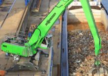 Rupsgraafmachines Sennebogen SR 13 C
