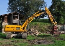 Rupsgraafmachines Sennebogen SR 15 C
