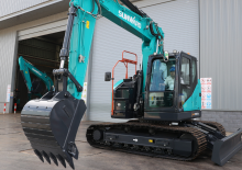 Rupsgraafmachines Sunward SWE155UF-2PB