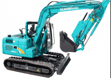 Rupsgraafmachines Sunward SWE90F-1 