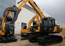 Rupsgraafmachines Sany SY135F